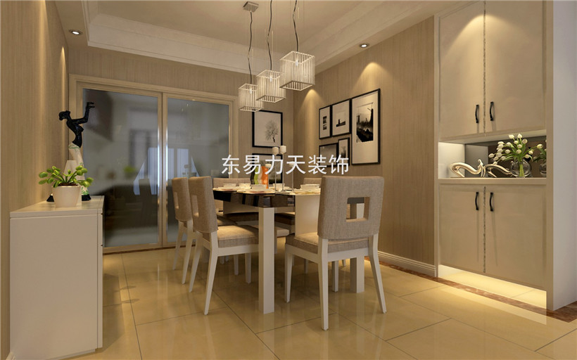 鄭州家裝公司藍(lán)堡灣現(xiàn)代簡約